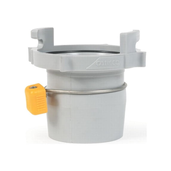 Camco Easy Slip Straight Hose Bayonet Adapter, Clamshell (English /French) RV Parts