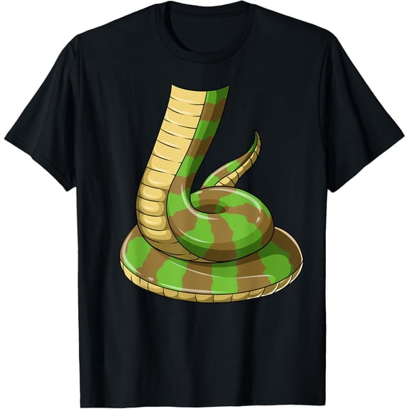 Easy Snake Costume Snake Body Headless Snake Costume T-Shirt