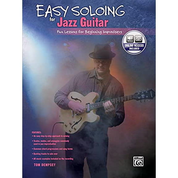 Pre-Owned Easy Soloing for Jazz Guitar: Fun Lessons for Beginning Improvisers, Book & Online Audio [With CD (Audio)] (Paperback) 0739048066 9780739048061