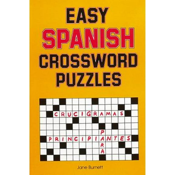 Pre-Owned Easy Spanish Crossword Puzzles (Paperback) 0844272442 9780844272443