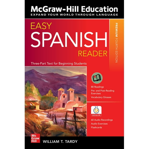 Easy Spanish Reader, Premium Fourth Edition, (Paperback)
