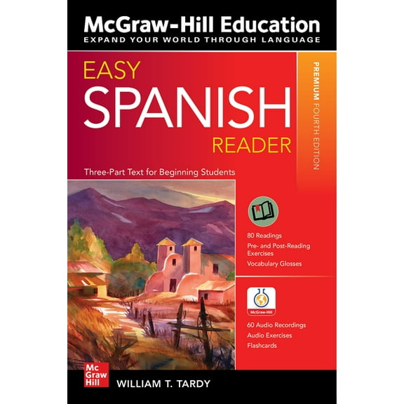 Easy Spanish Reader, Premium Fourth Edition, (Paperback)