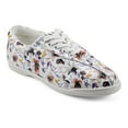 thumbnail image 1 of Easy Spirit AP1 Women's Leather Sneakers Color: White Darlin Floral Mu Size: 7.5, 1 of 4