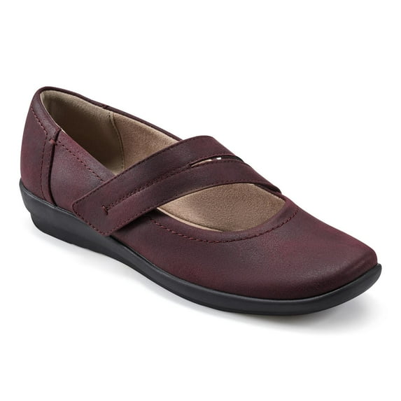 Easy Spirit Aranza Mary Jane Women's Flats Color: Wine Size: 10