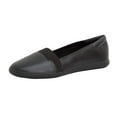 thumbnail image 1 of Easy Spirit Bounce Round Black Toe Slip On Ultra Light Cushioned Ballet Flats (BLACK, 11), 1 of 6