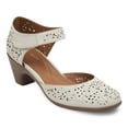 thumbnail image 1 of Easy Spirit Cindie Women's Perforated Leather Pumps Color: Ivory Size: 10, 1 of 4