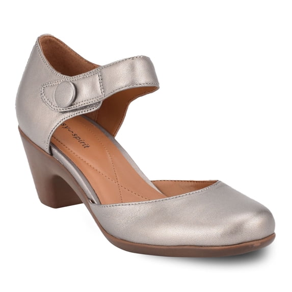 Easy Spirit Clarice Women's Heels Color: Pewter Size: 5