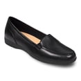 thumbnail image 1 of Easy Spirit Devitt Women's Leather Flats Color: Black Size: 6 N, 1 of 4