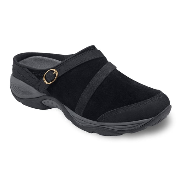Easy Spirit Equinox Women's Mules Color: Black Suede Size: 5.5