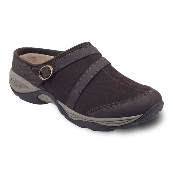 Easy Spirit Equinox Women's Mules Color: Chocolate Suede Size: 5