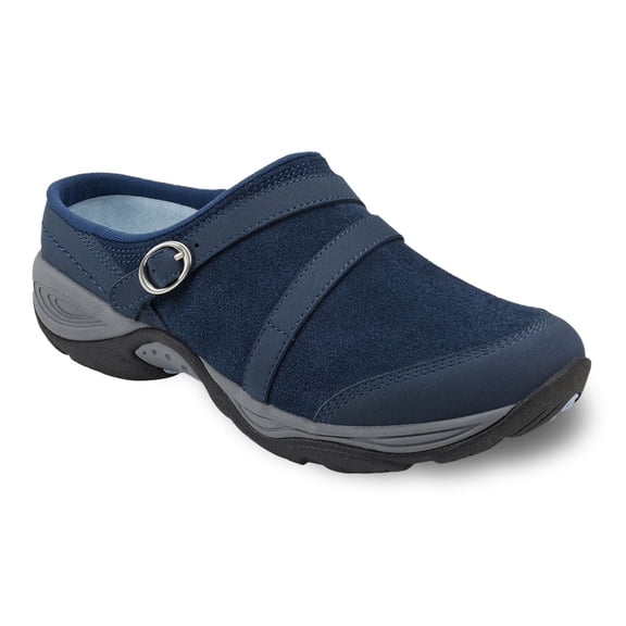 Easy Spirit Equinox Women's Mules Color: Dark Blue Suede Size: 6