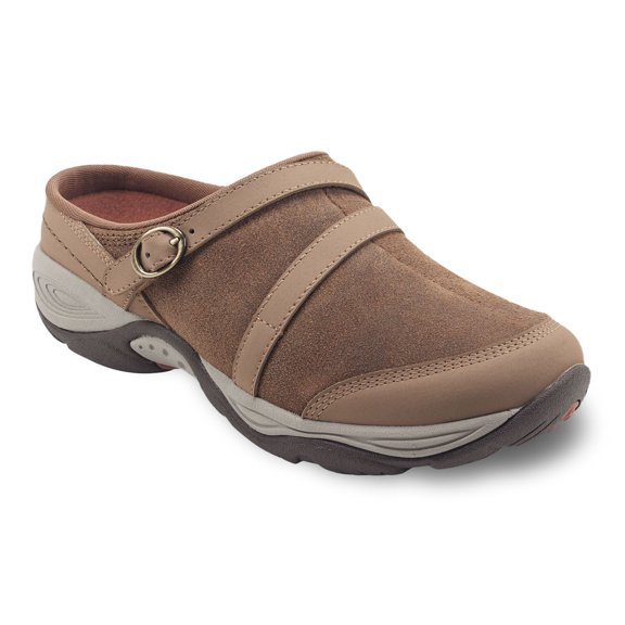 Easy Spirit Equinox Women's Mules Color: Tan Suede Size: 8