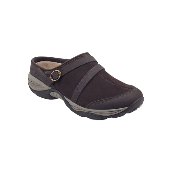 Easy Spirit Equinox - Womens 7 Brown Slip on W, dark brown, Size 7.0