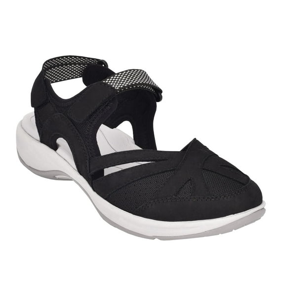 Easy Spirit Esplash Women's Water-Resistant Sport Sandals Color: Black Size: 7.5 WIDE