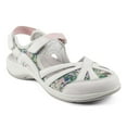 thumbnail image 1 of Easy Spirit Esplash Women's Water-Resistant Sport Sandals Color: White Floral Size: 8.5 XW, 1 of 4