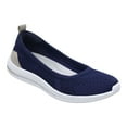 thumbnail image 1 of Easy Spirit Glitz Women's Skimmer Flats Color: Medieval Blue Size: 10 WIDE, 1 of 4