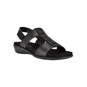 Easy Spirit Womens Hazel Wedge Sandal, Wide Width Available