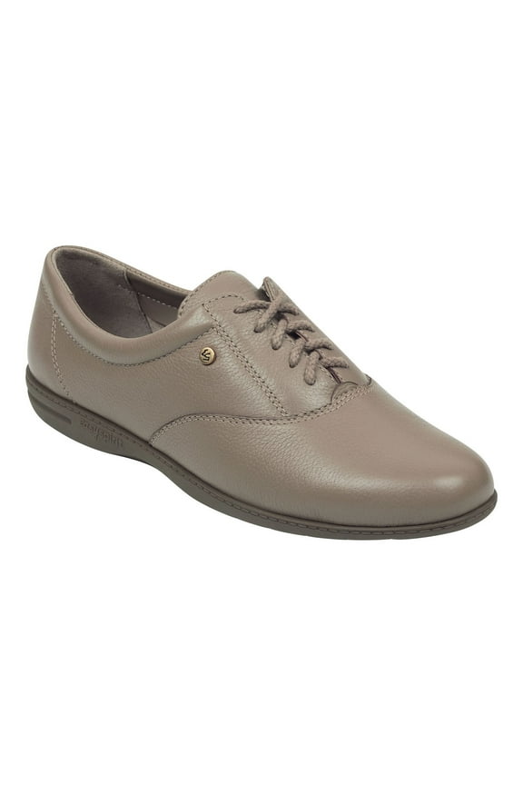 Motion Women's Leather Oxford Sneakers Color: Wheat Size: 5.5