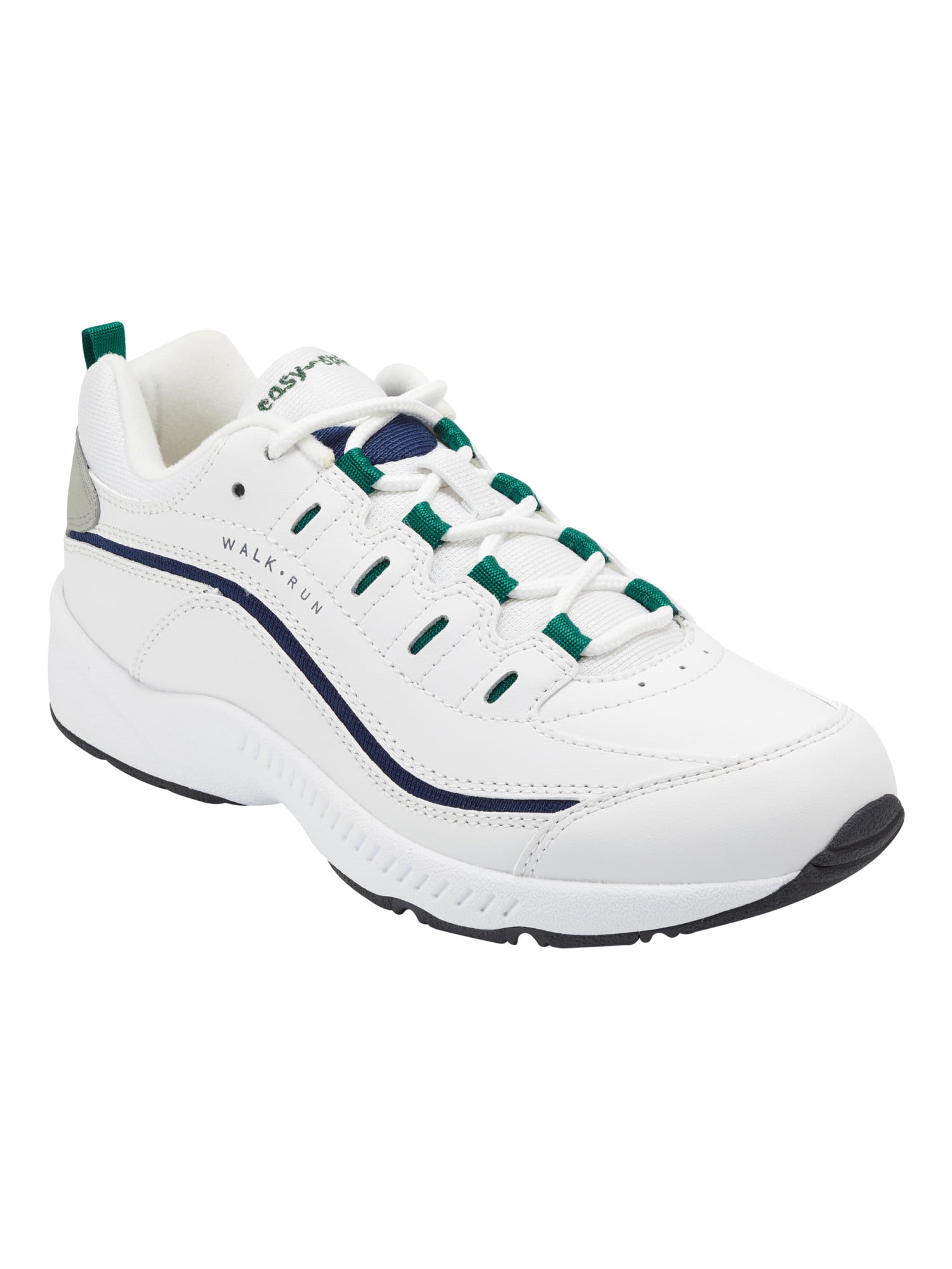Easy Spirit Women's Romy Lace-Up Walking Sneaker, Removable Sock