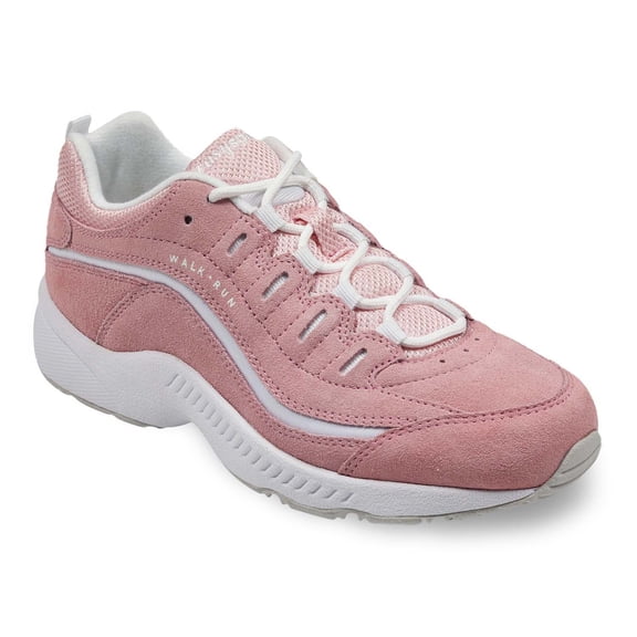 Easy Spirit Romy Women's Fashion Walking Sneakers Color: Coral Blush Size: 9