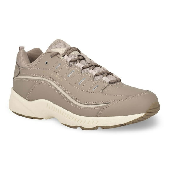 Easy Spirit Romy Women's Fashion Walking Sneakers Color: Sand Wood Ash Size: 6 XW