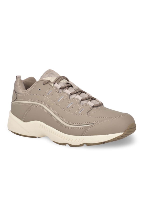 Romy Women's Fashion Walking Sneakers Color: Sand Wood Ash Size: 6 XW