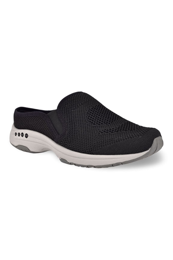 Takeknit Women's Knit Mules Color: Black Size: 6 WIDE