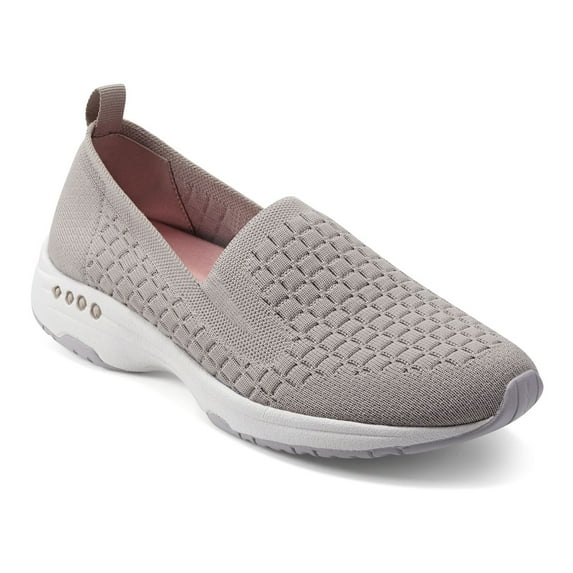 Easy Spirit Tech Women's Knit Slip-On Shoes Color: Taupe Size: 10 WIDE