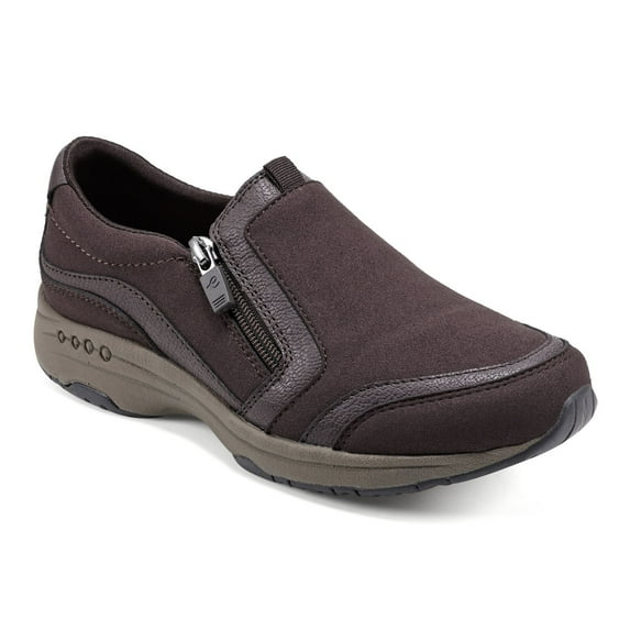 Easy Spirit Thallow Women's Side Zip Casual Shoes Color: Chocolate Size: 7