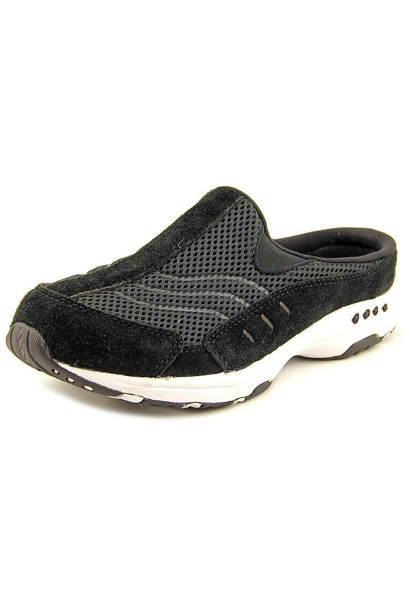 Traveltime WW Round Toe Suede Mules