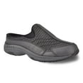 thumbnail image 1 of Easy Spirit Traveltime Women's Fashion Mules Color: Pearlized Black Size: 8.5 XW, 1 of 4