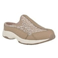 thumbnail image 1 of Easy Spirit Traveltime Women's Fashion Mules Color: Taupe Leopard Size: 6 WIDE, 1 of 4