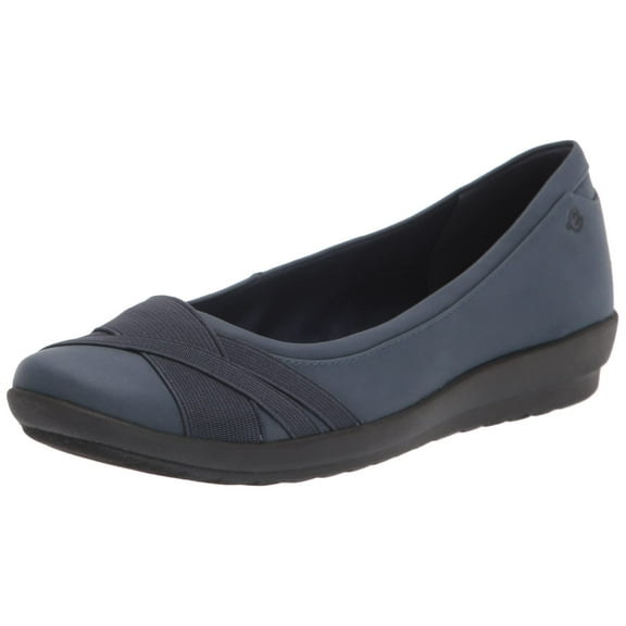 Easy Spirit Women's Acasia Loafer, Navy, 9.5 X-Wide