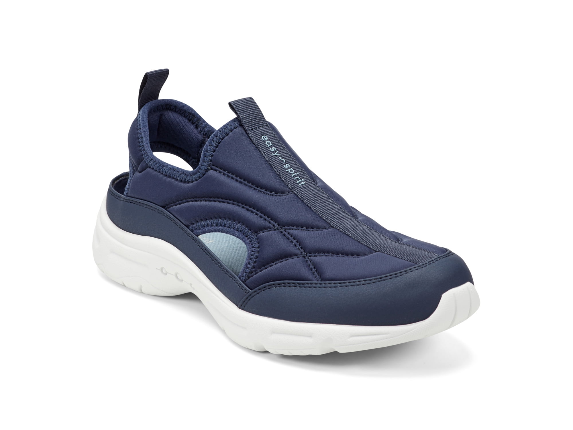 Easy Spirit Women's BRAYER Closed Toe Slip On Sporty Sandal