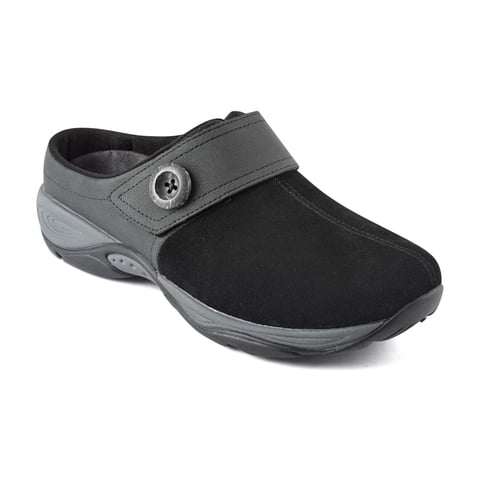 Women's EDLINE Button Strap Slip-On Mules