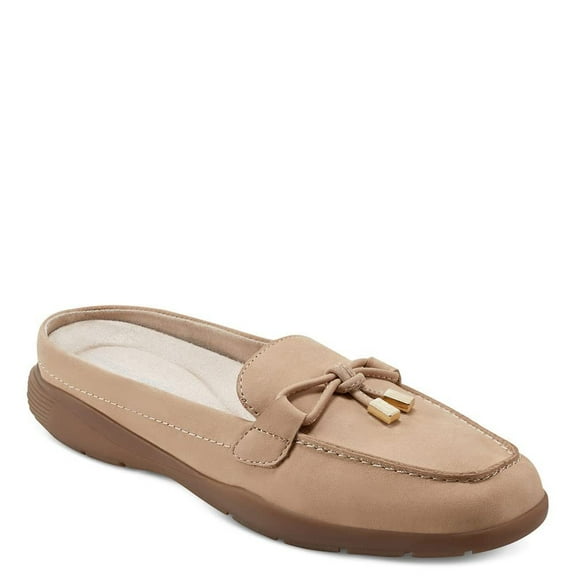 Easy Spirit Women's Patti Loafer, Light Natural Nubuck, 7.5