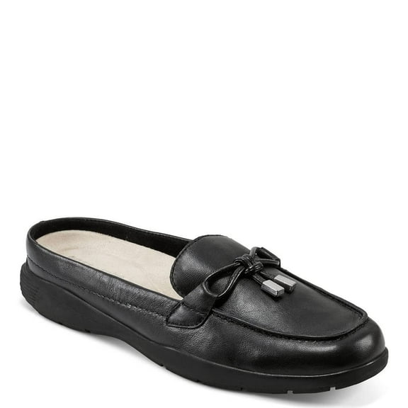 Easy Spirit Women's Patti Oxford, Black Leather, 8