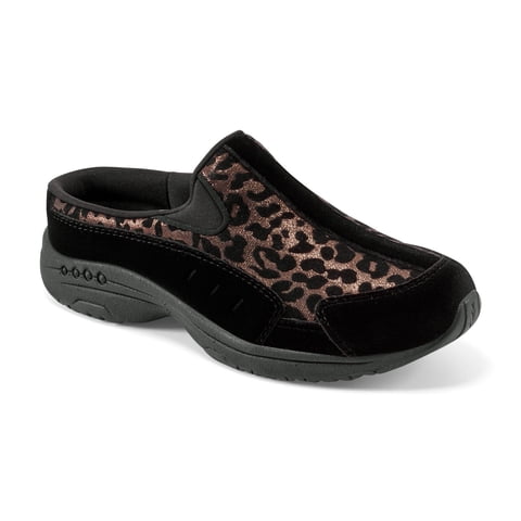 Easy Spirit Women's TravelTime Slip On Walking Sneaker Mule, Wide Width Available