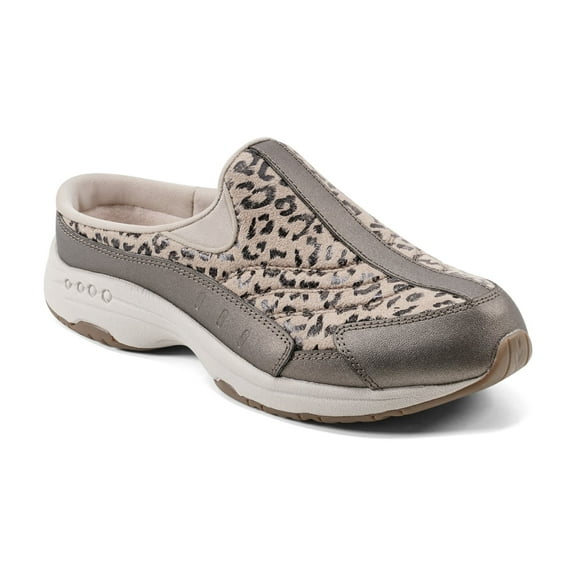 Easy Spirit Women's TravelTime Slip On Walking Sneaker Mule, Wide Width Available
