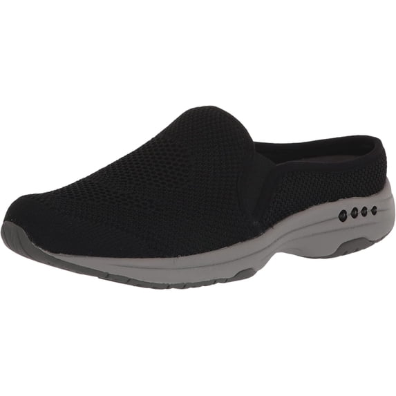 Easy Spirit Women's Takeknit 2 Clog 7 Wide Black