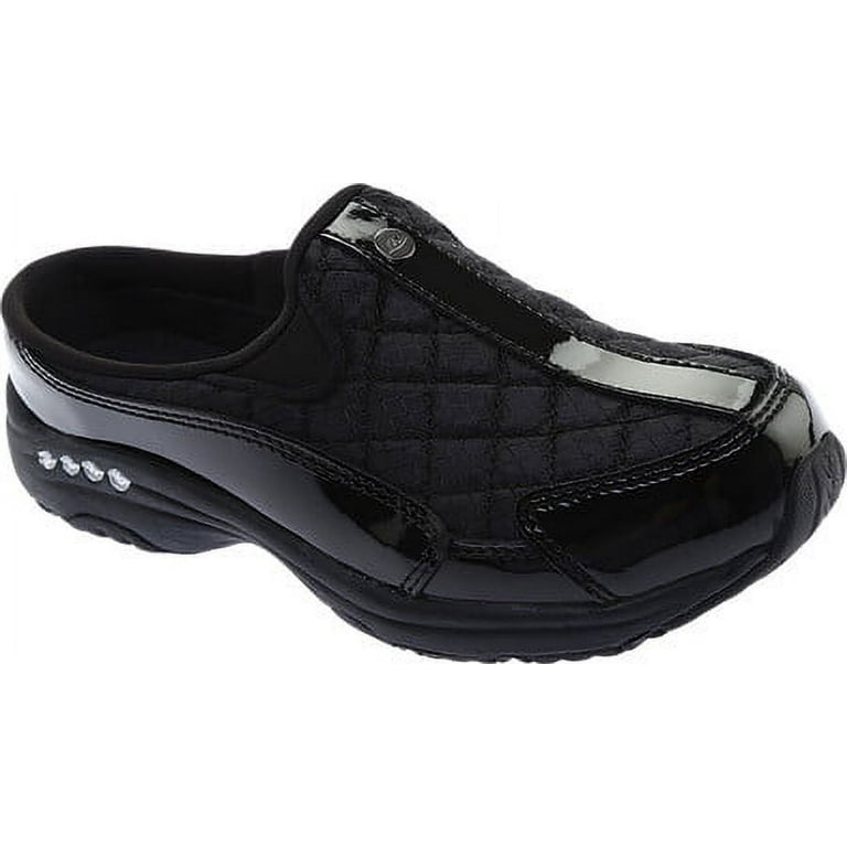 Easy Spirit Women's TravelTime Slip On Walking Sneaker Mule, Wide