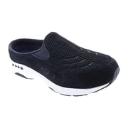Easy Spirit Womens TravelTime Slip On Walking Sneaker Mule, Wide Width Available