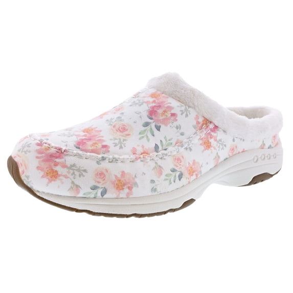 Easy Spirit Women's Travelfurr 2 Wide Width Mule Clogs