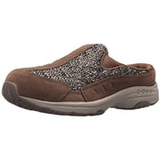Easy Spirit Womens Traveltim278 Mule, Taupe/Gold Multi Suede, 6.5 M US