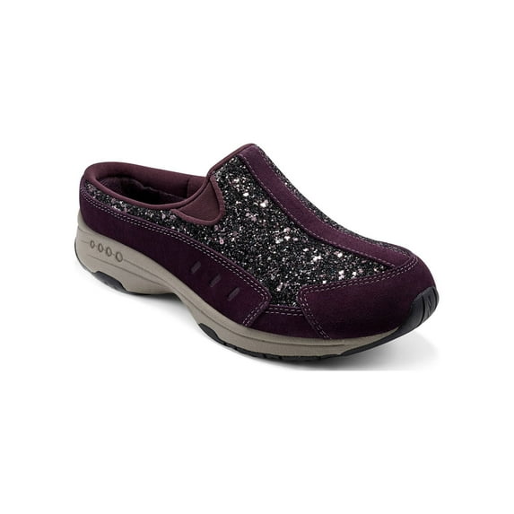 Easy Spirit Women's Traveltime Glitter Sneaker Mule