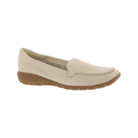 Easy Spirit Womens Abide 8 Leather Slip On Loafers