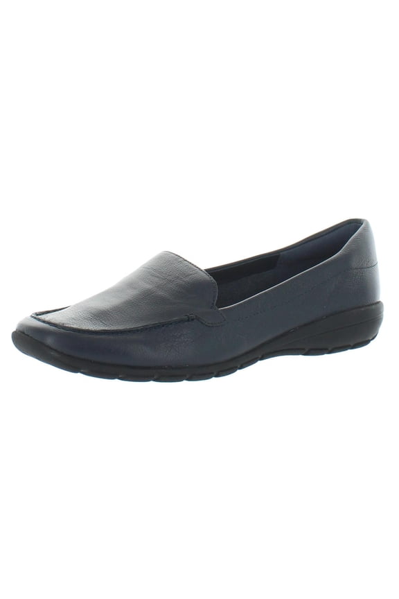 Womens Abide 8 Leather Slip On Loafers