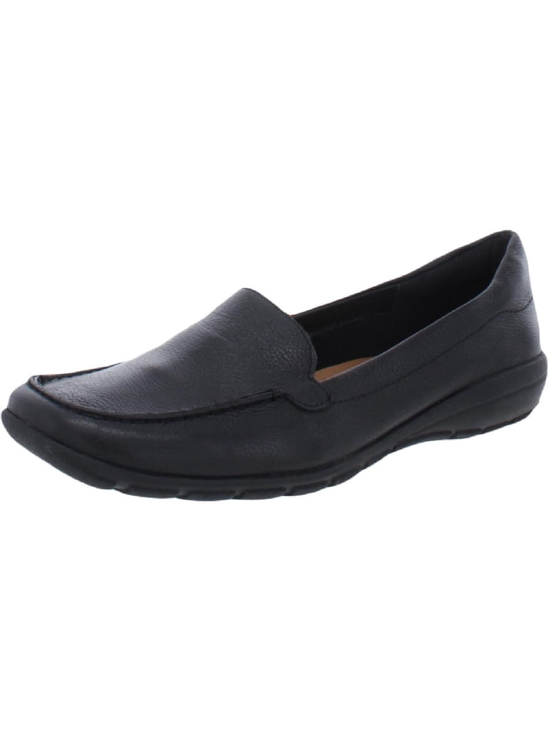 Easy Spirit Womens Abide 8 Leather Slip On Loafers - Walmart.com