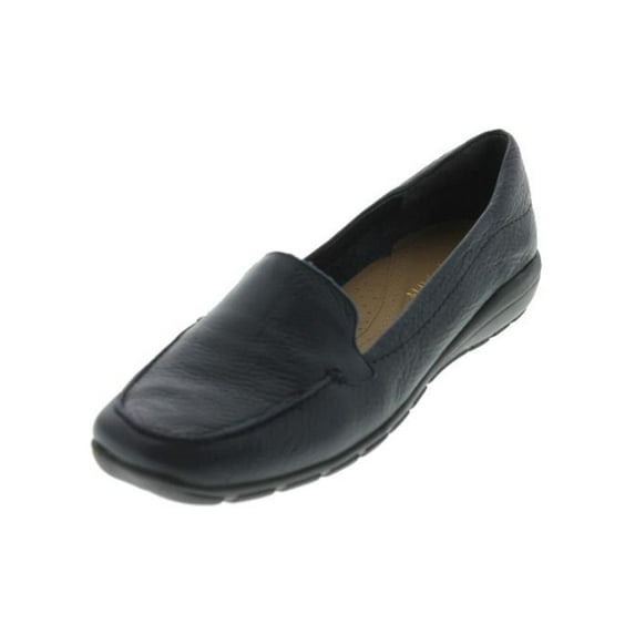 Easy Spirit Womens Abide Leather Slip On Loafers