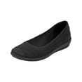 thumbnail image 1 of Easy Spirit Womens Acasia 3 Faux Leather Slip On Ballet Flats, 1 of 4